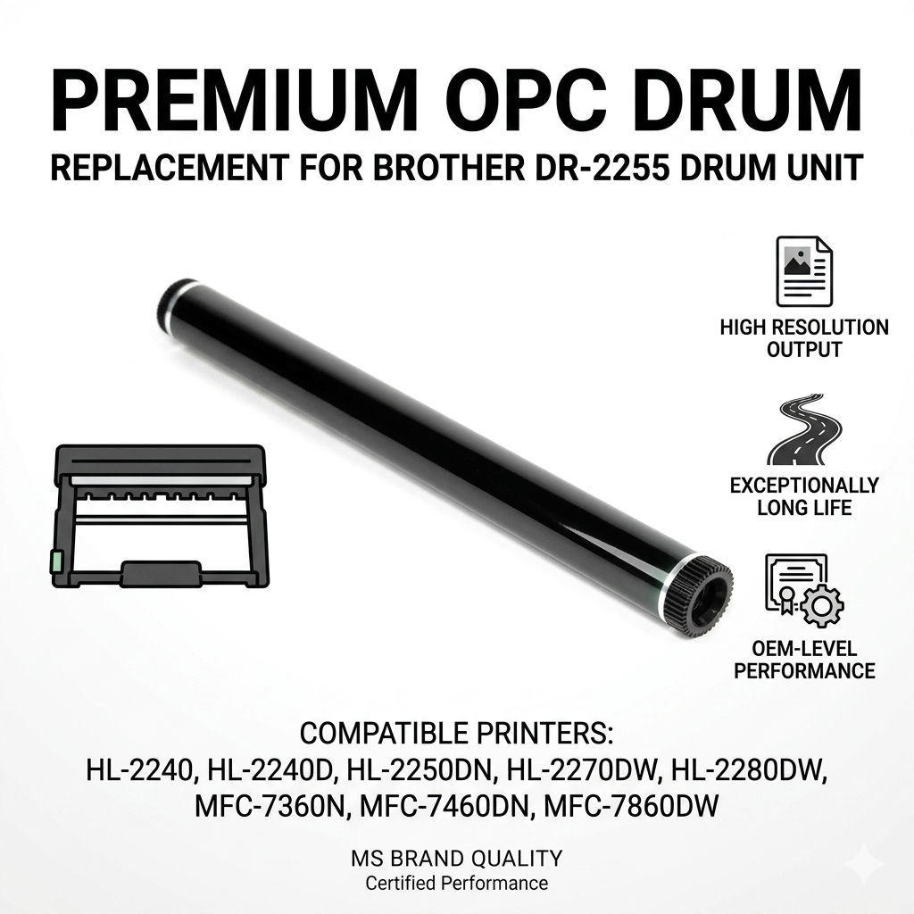 OPC Drum For Brother DR-2255 Drum Unit.