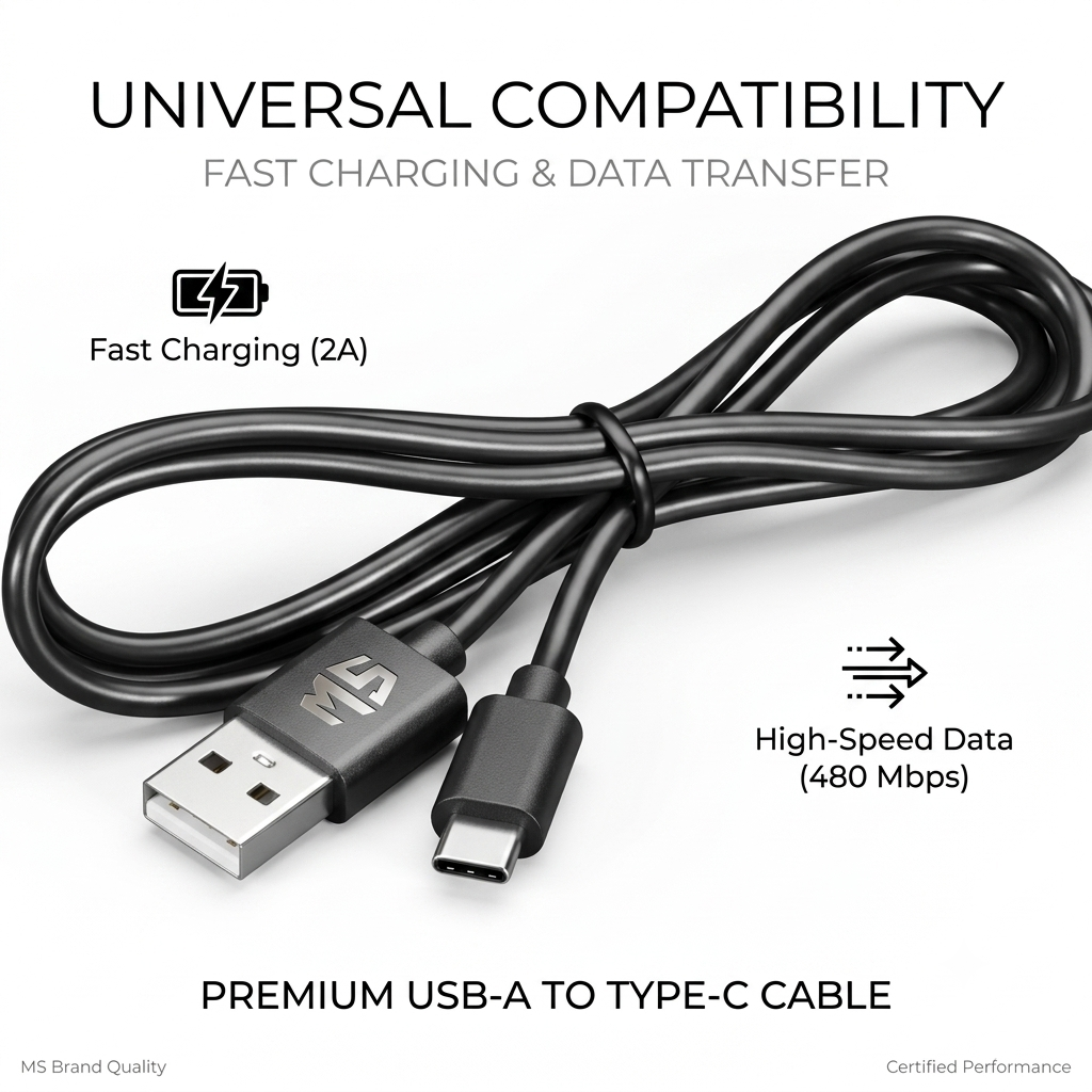 USB Type-C to USB-A 2.0