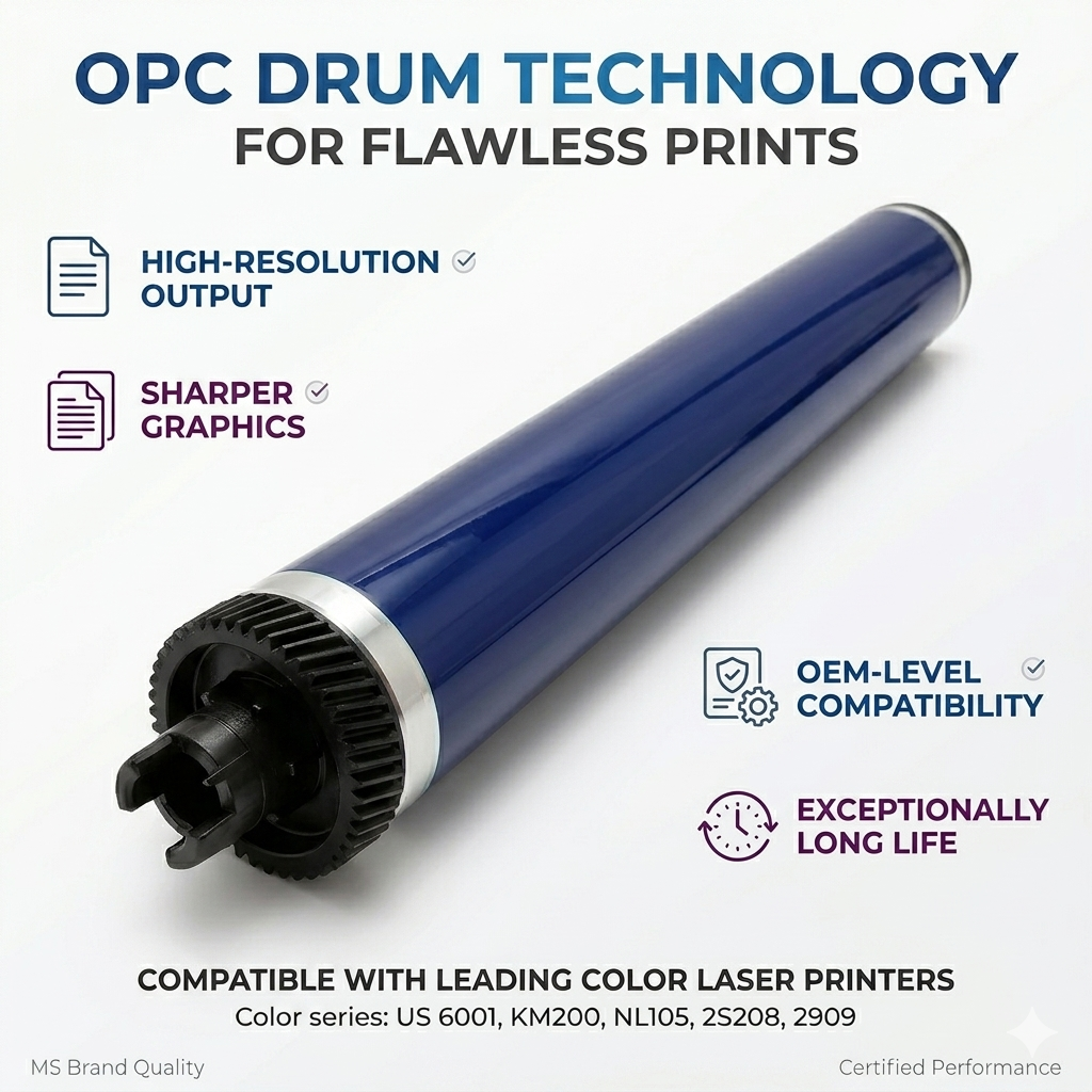 OPC Drum For Use In Xerox 7345 - Pack of 4