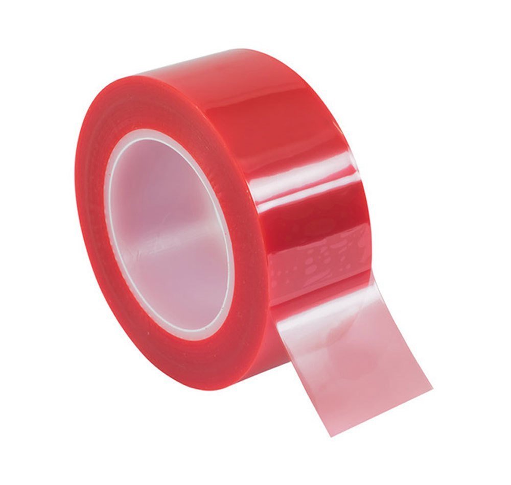 Red polyester tape, size-2inch tape(pack of 6 pcs) - Image 2