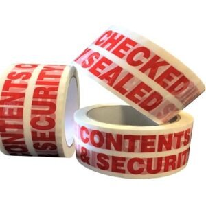 SECURITY PACKING TAPES