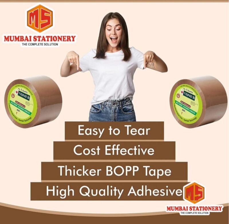 Brown tape 3 inch - Image 4