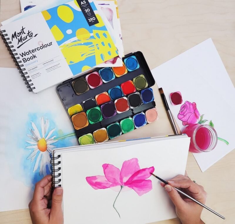 Water Colour Paper, 20pcs - Image 3