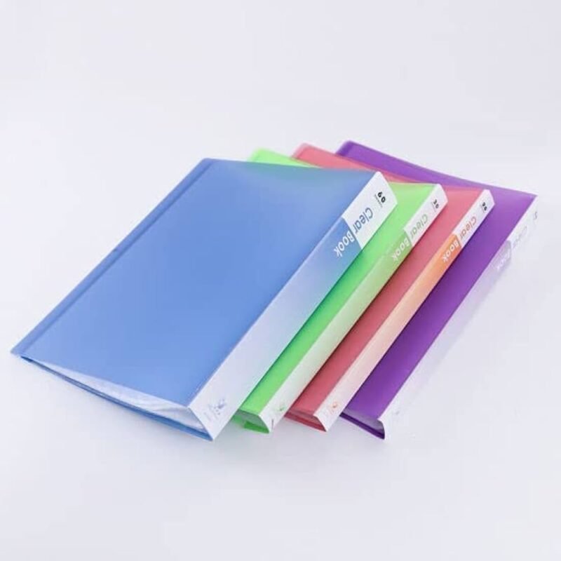 A4 Plastic Delux Clip File