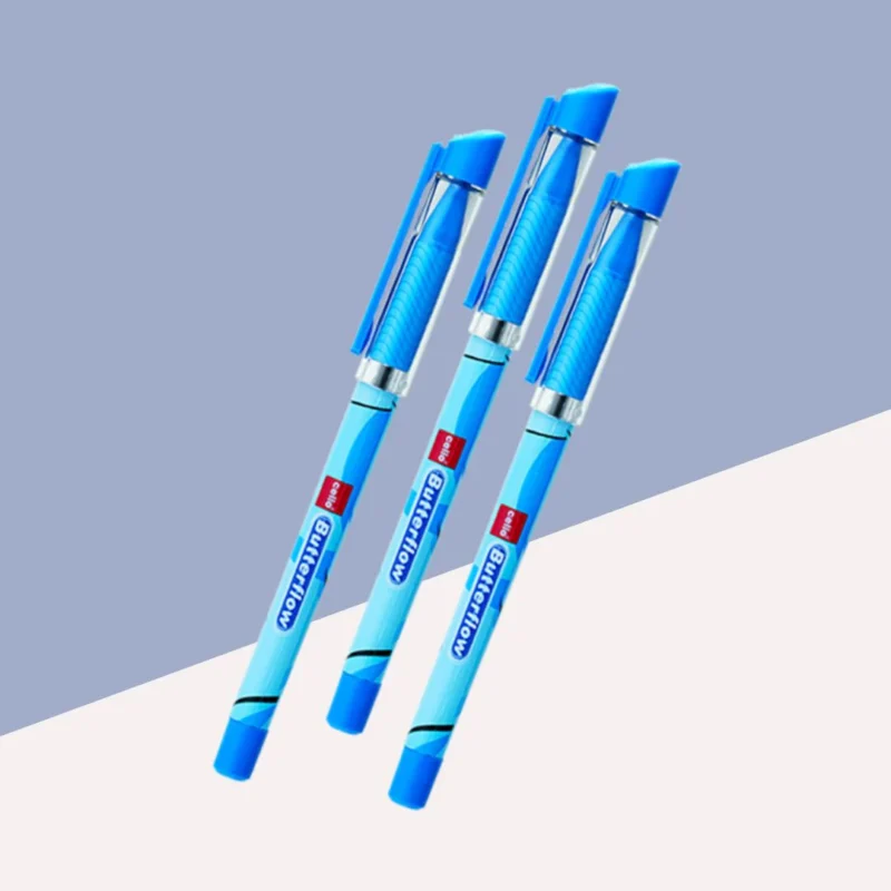 Butterflow blue pen pack of 10pec - Image 3