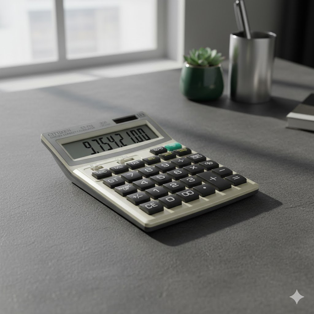 CITLLZEN CT-712 Calculator - Image 2