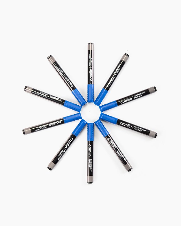 Camlin Bold permanent Blue marker - Image 5