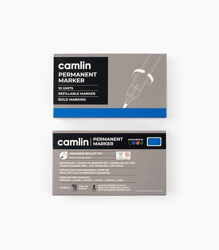 Camlin Bold permanent Blue marker