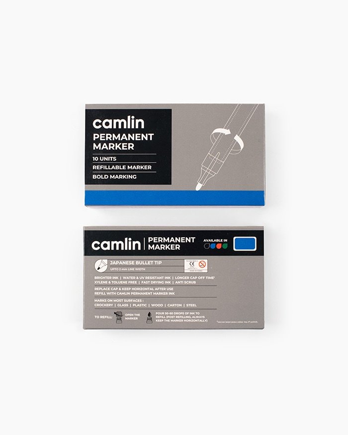 Camlin Bold permanent Blue marker