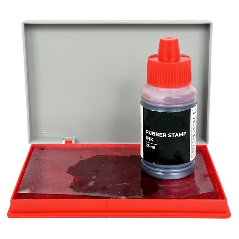 Camlin Rubber Stamp Ink 25ml Red