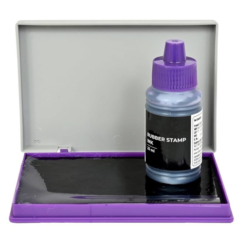 Camlin Rubber Stamp Ink 25ml Violet - Image 3