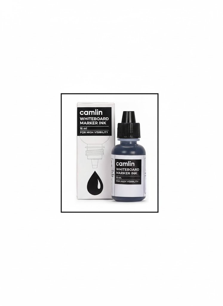 Camlin Whiteboard Marker Ink Black,100ml - Mumbai Online Stationery