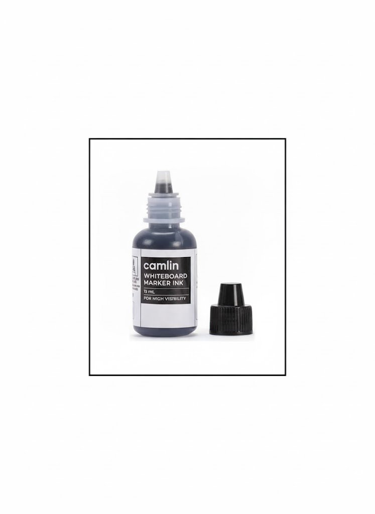 Camlin Whiteboard Marker Ink Black,100ml - Mumbai Online Stationery