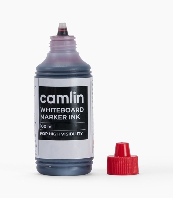 Camlin Whiteboard Marker Ink,100ml Red