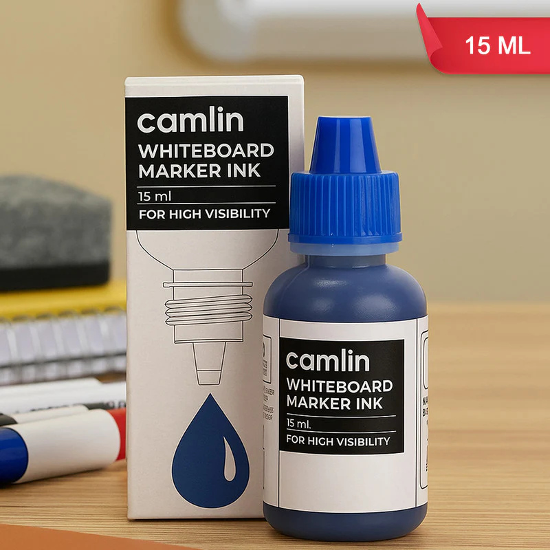 Camlin Whiteboard Marker Ink,15 ml Blue