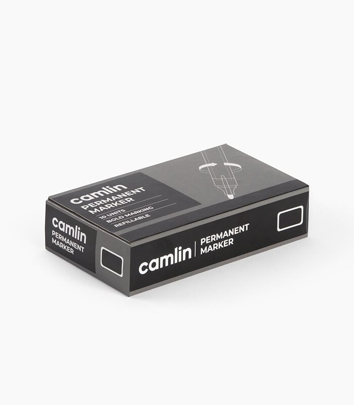 Camlin fine tip permanent marker Black
