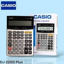 Casio calculator DJ-220D plus