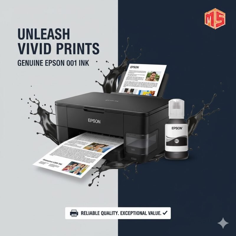EPSON Ink - 001 65 ml Black - Image 2