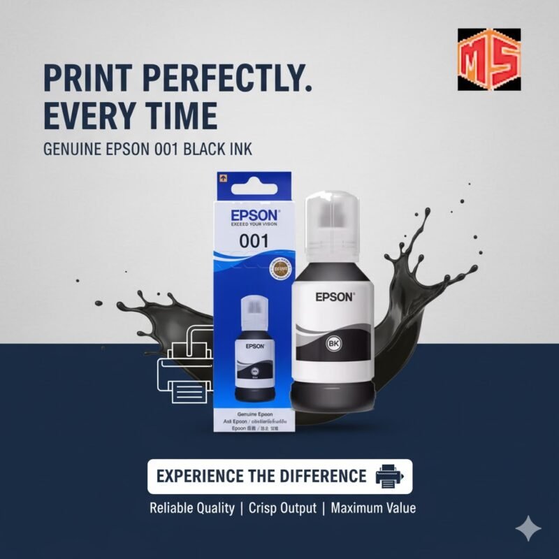 EPSON Ink - 001 65 ml Black - Image 3