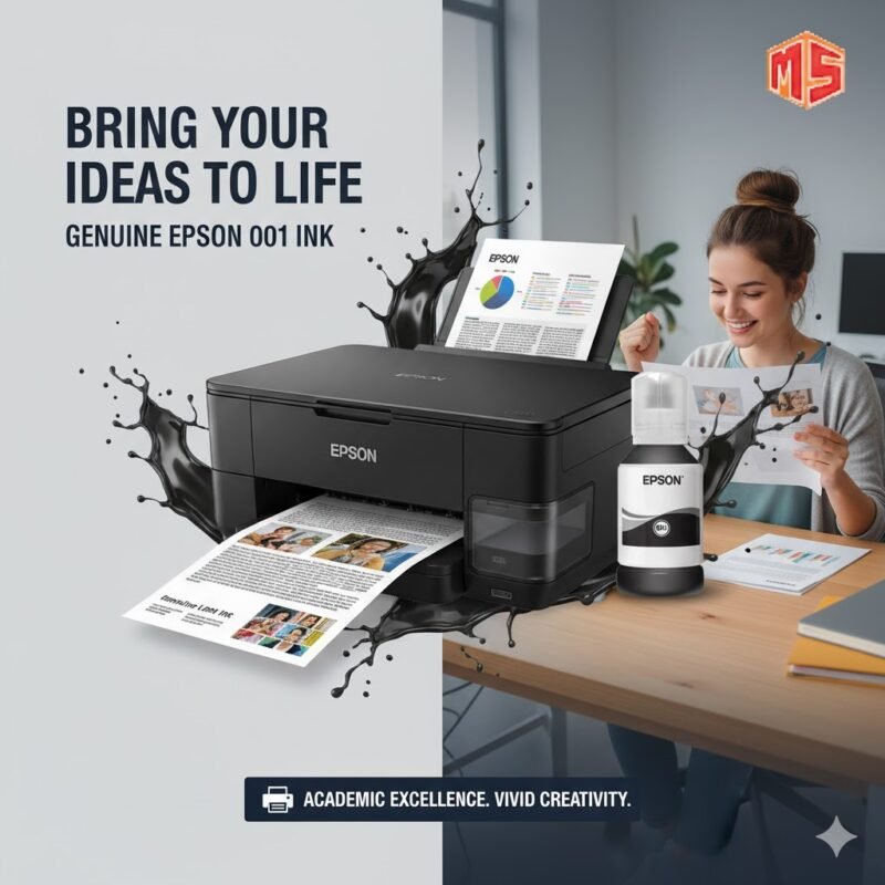 EPSON Ink - 001 65 ml Black - Image 5