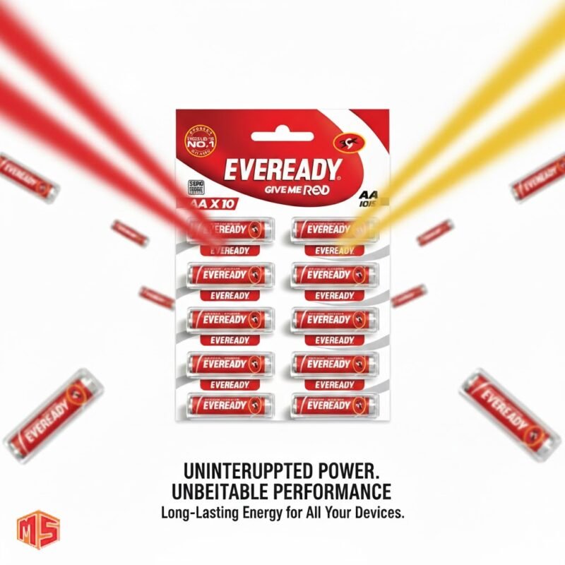 Eveready Pencil Cell AA, 10pec