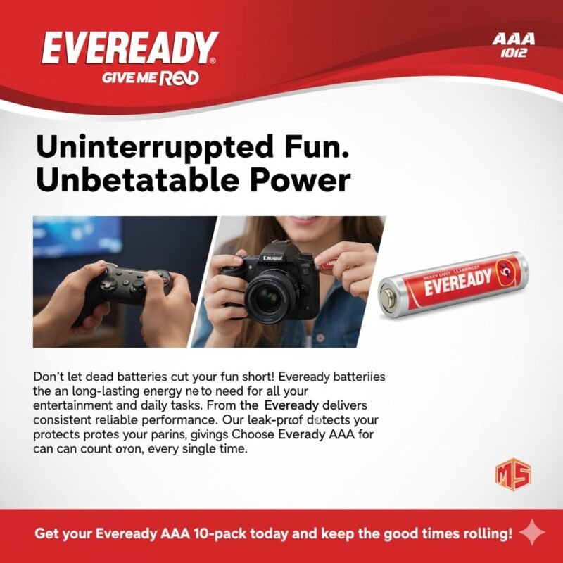 Eveready Pencil Cell AAA - Image 3