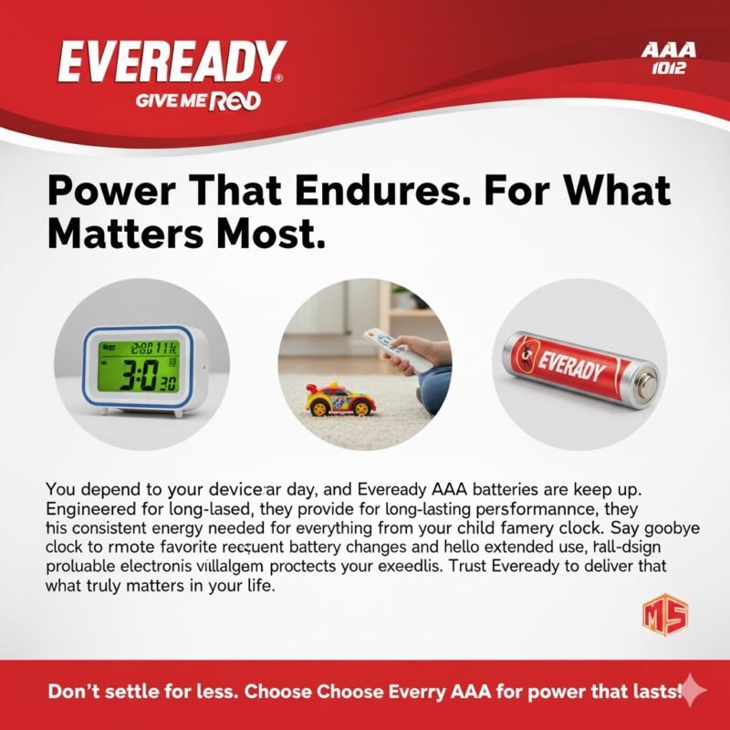 Eveready Pencil Cell AAA - Image 7