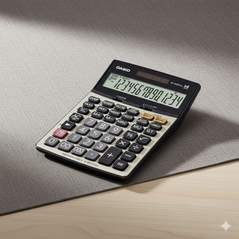 CASIO DJ 240D Plus Calculator - Image 3