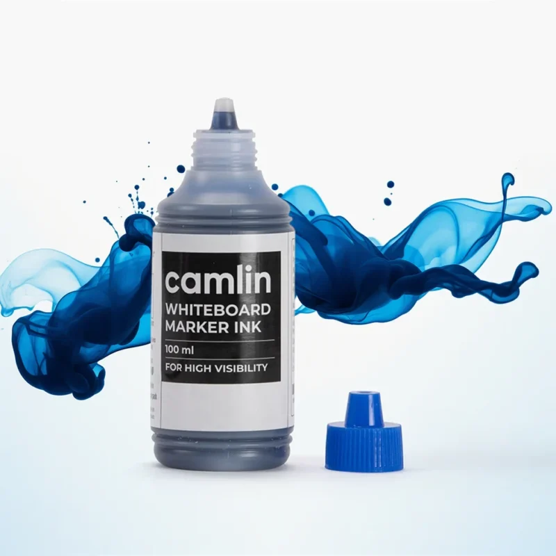 Camlin Whiteboard Marker Ink, Ink 100ml Blue - Image 4