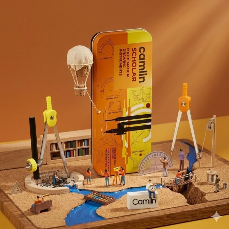 Camlin Geometry Box Scholar - Mumbai Online Stationery