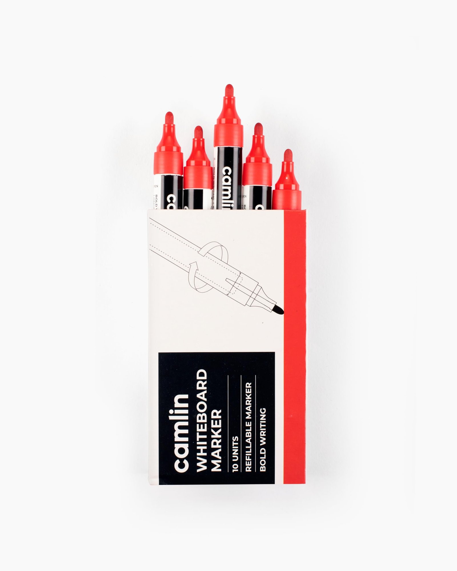 Camlin Whiteboard Marker Red Box