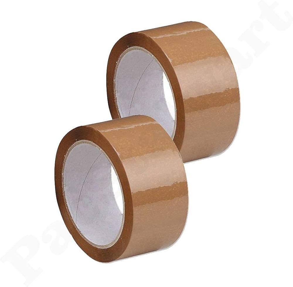 Cello Tape Brown 2inch,pack of 6 pcs - Image 2