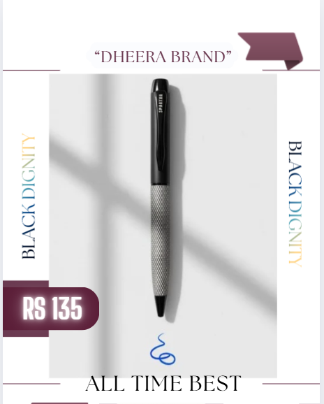 Dheera Brand "BLACK DIGNITY"