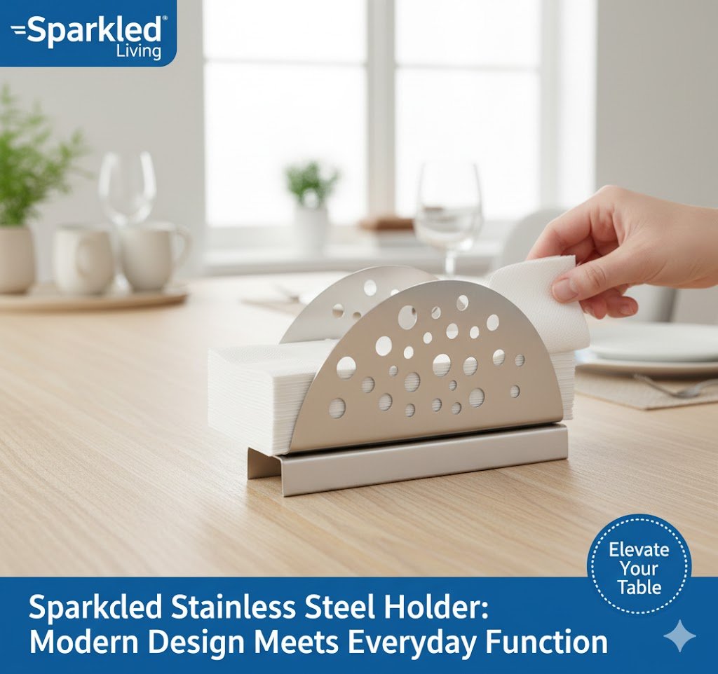 Sparked Stainless Steel Tissue