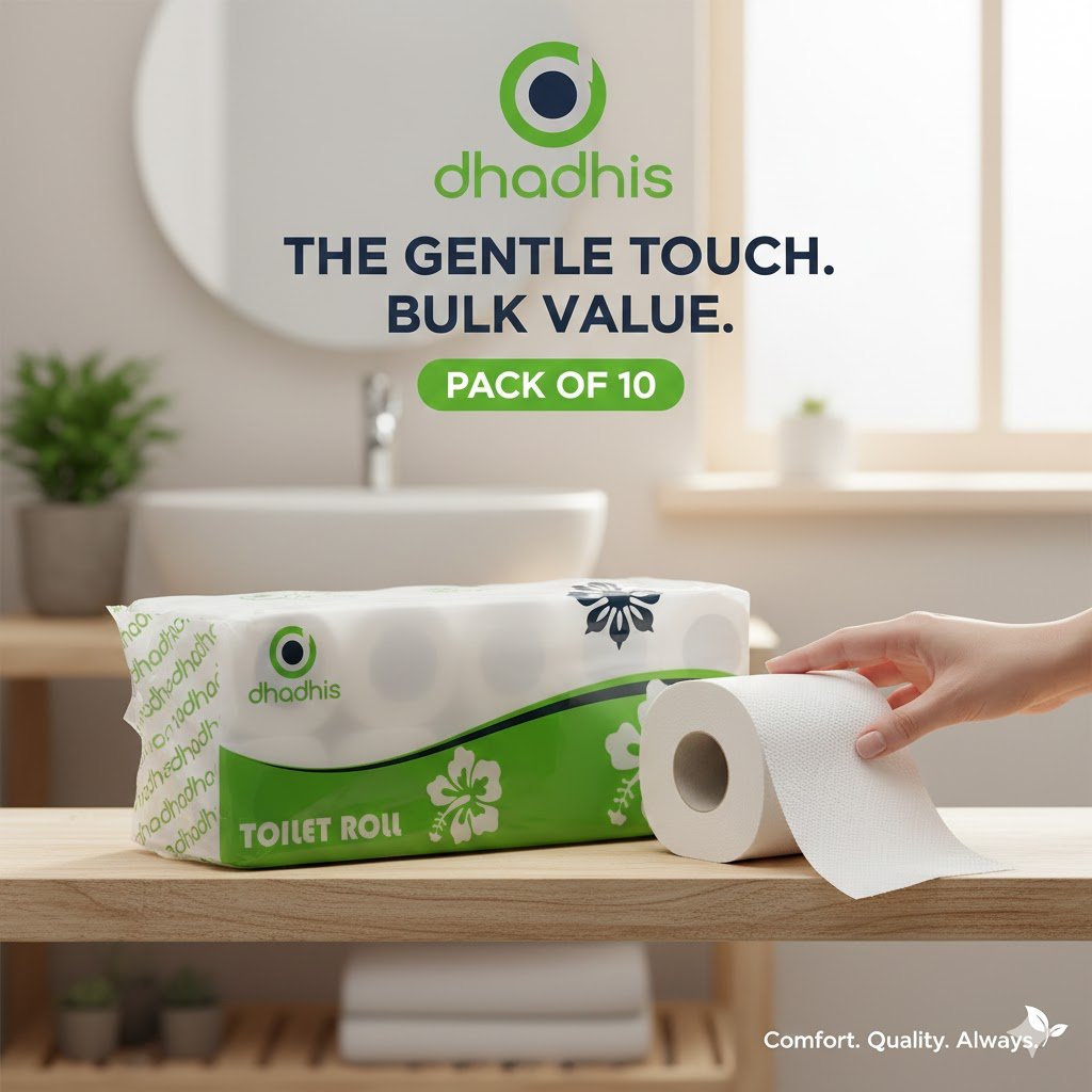 Tissue toilet roll Pack of 10