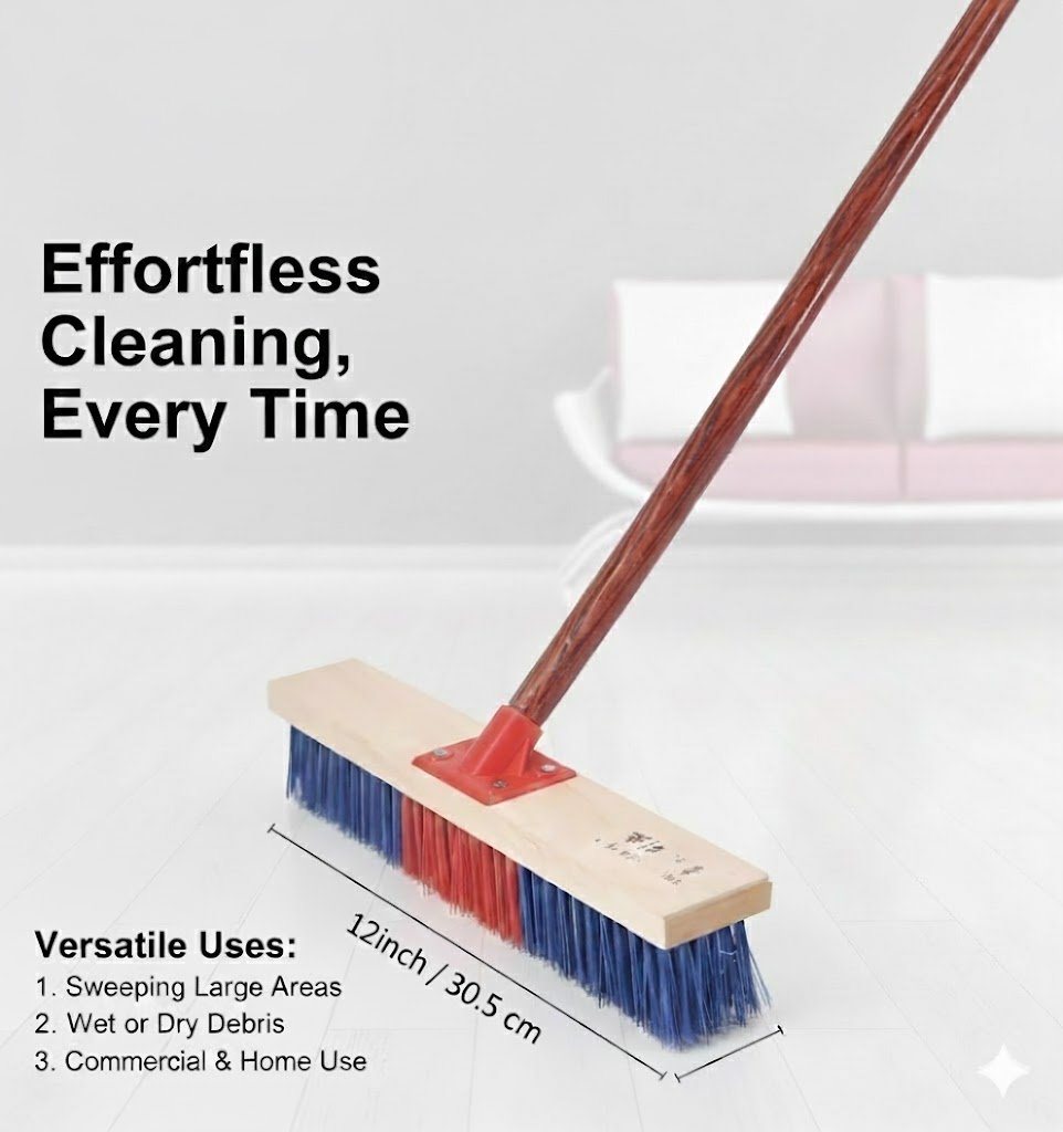 Wooden Brush 12 Inch