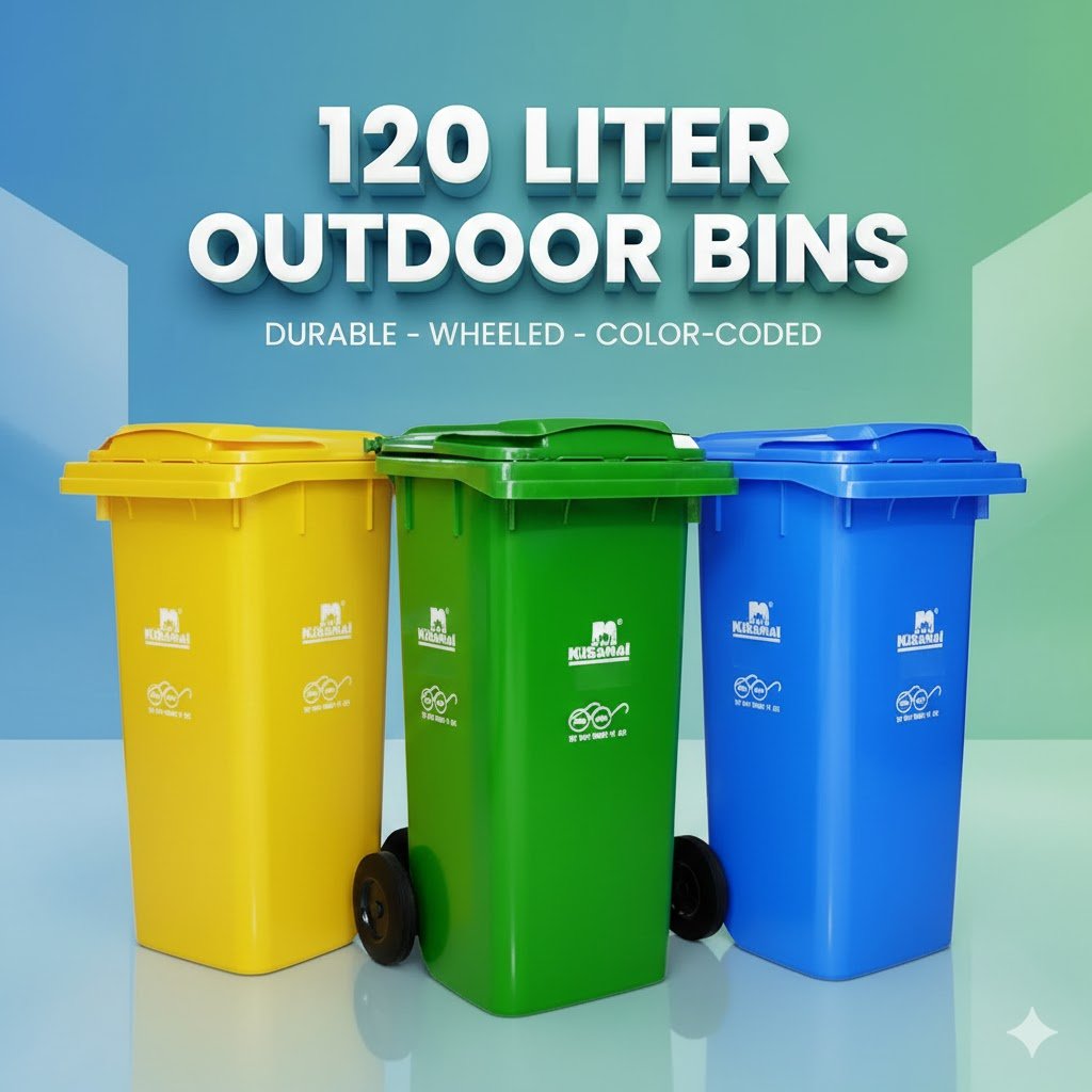 Dustbin 120 liter Outdoor