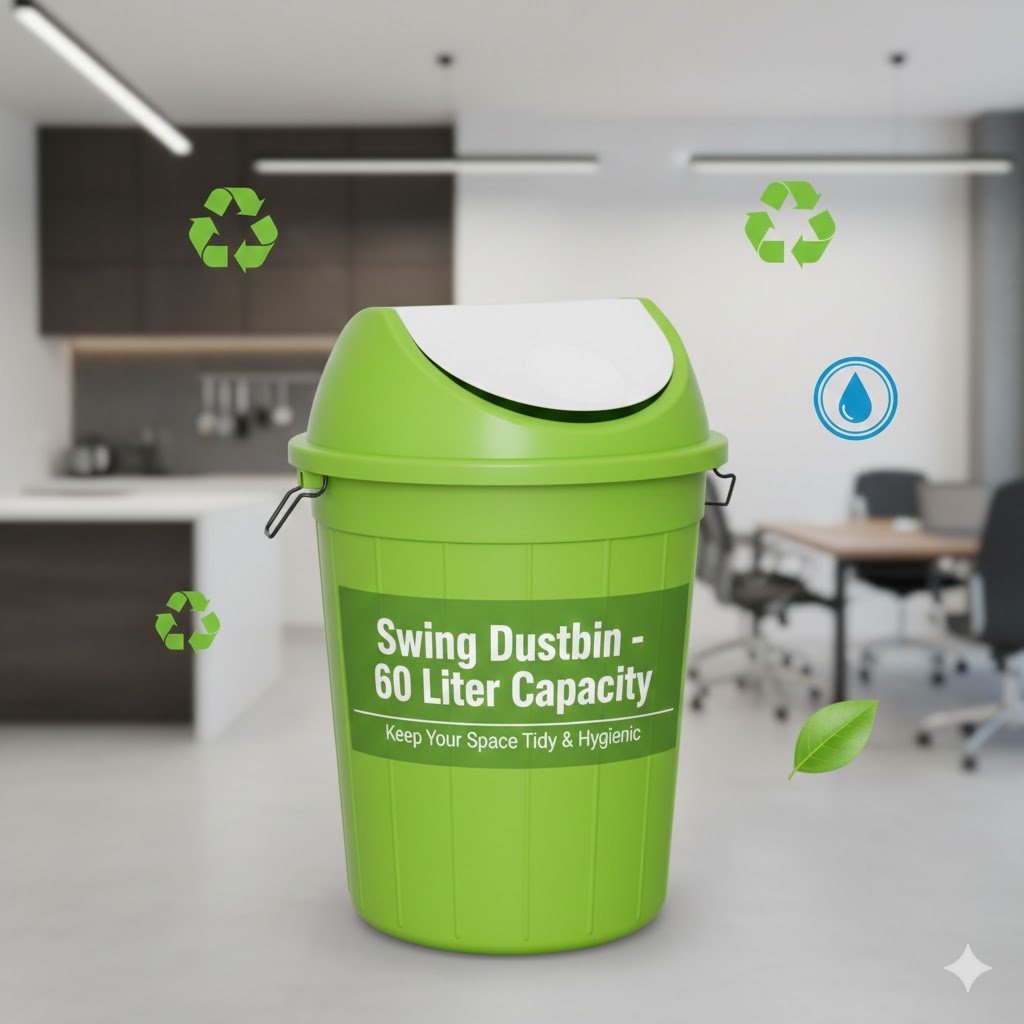 Swing Dustbin-60Liter(single)
