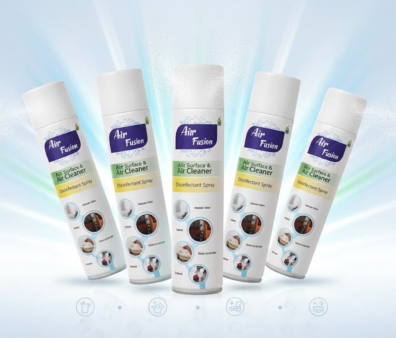 Air Fusion Sanitizer Spray(pack of 5)