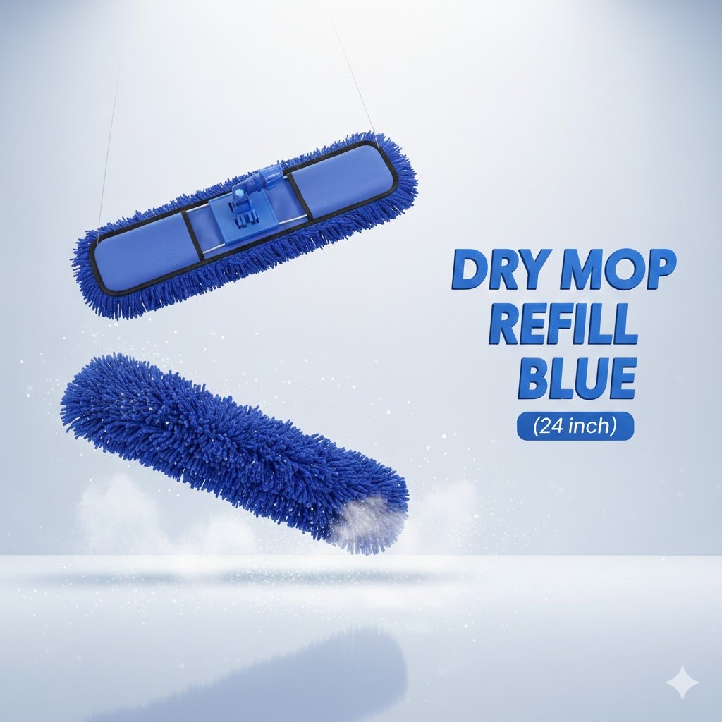 Dry Mop Refill Blue(24 inch)
