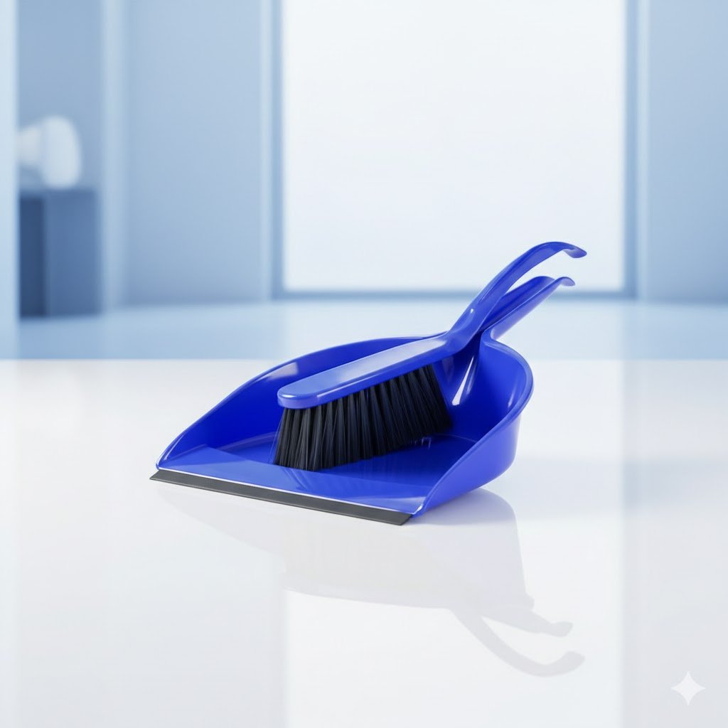 Dustpan with Brush