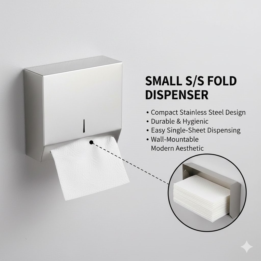 S/S Fold Dispenser Small