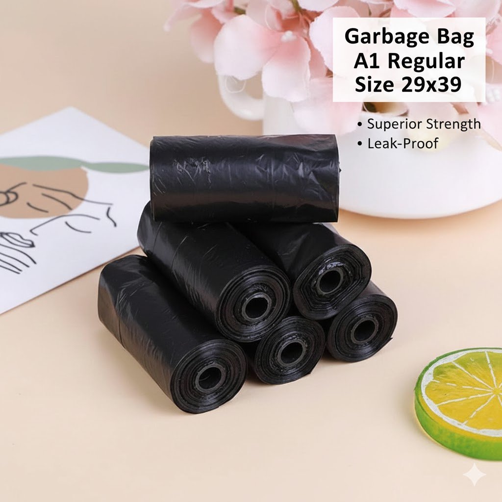 Garbage Bag A1 Regular(29x39)pack of-5
