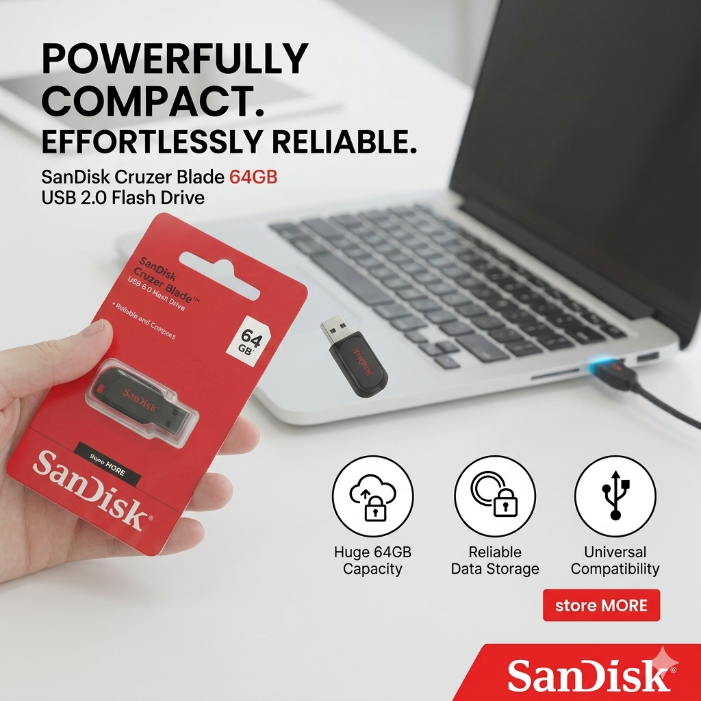 Sandisk USB 64 GB