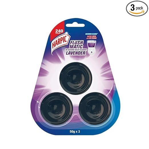 Harpic 150 gm - Lavender,Toilet Flush Cleaner Balls