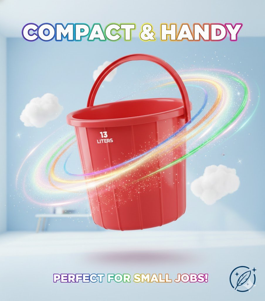Plastic Buckets(13 Liters)