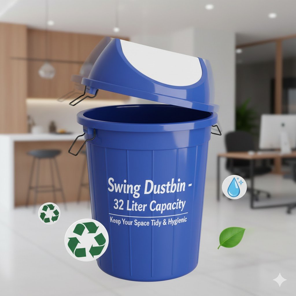 Swing Dustbin-32Liter(single)