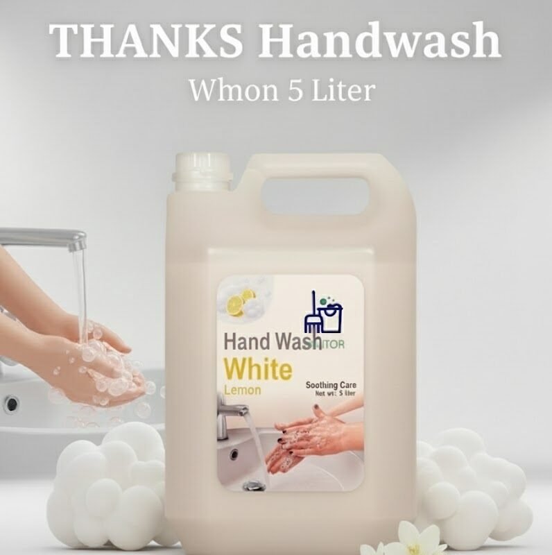 Thanks Handwash White Rose- 5liter