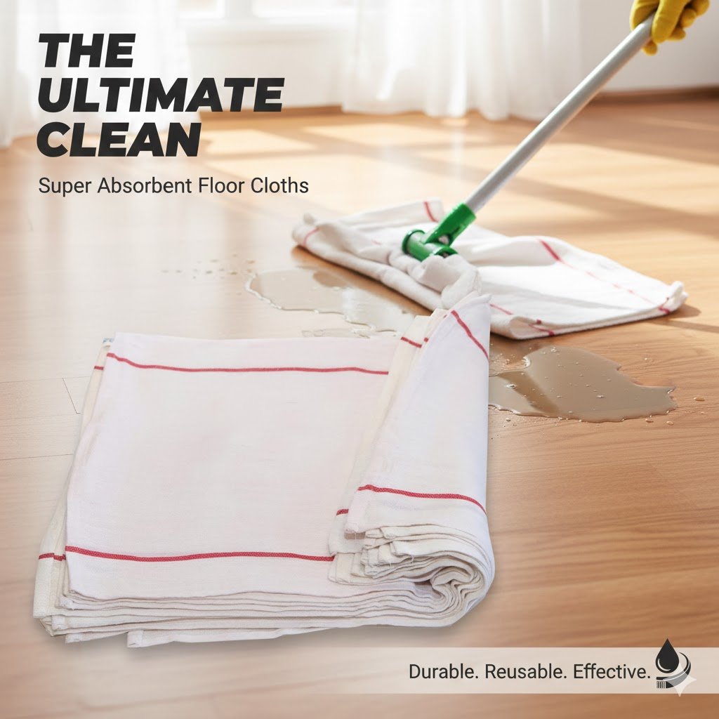 Floor Cloth Medium (pack of 5)