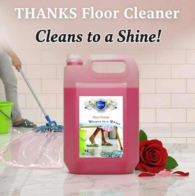 Thanks Floor Cleaner Rose-5liter